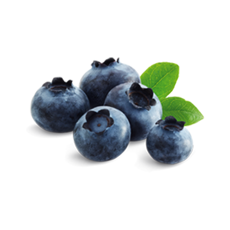 bluberries and cream